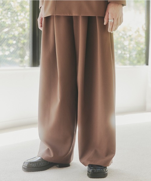 tk.TAKEO KIKUCHI（ティーケータケオキクチ） ワイドパンツ パンツ