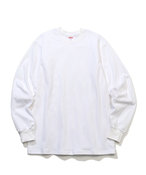Supreme ホワイト 長袖Tシャツ M Supreme 「Supreme」 長袖Tシャツ L ホワイト メンズ : ZOZOTOWN