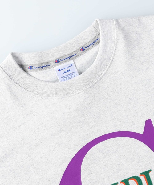 「Champion」 半袖Tシャツ M ブラック メンズ