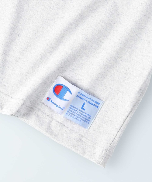 「Champion」 半袖Tシャツ M ブラック メンズ