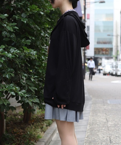 axes femme（アクシーズ ファム） パーカー UVカットジップパーカー