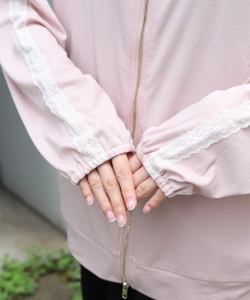 axes femme パーカー UVカットジップパーカー レディース