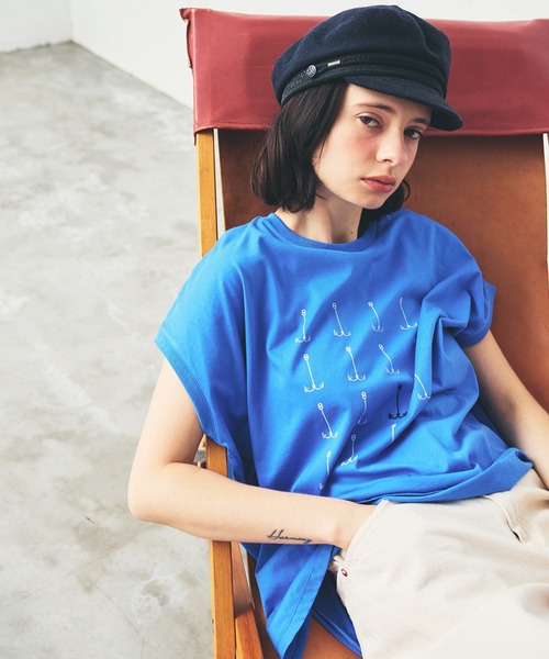LA MARINE FRANCAISE（マリンフランセーズ） tシャツ 半袖 AnchorT