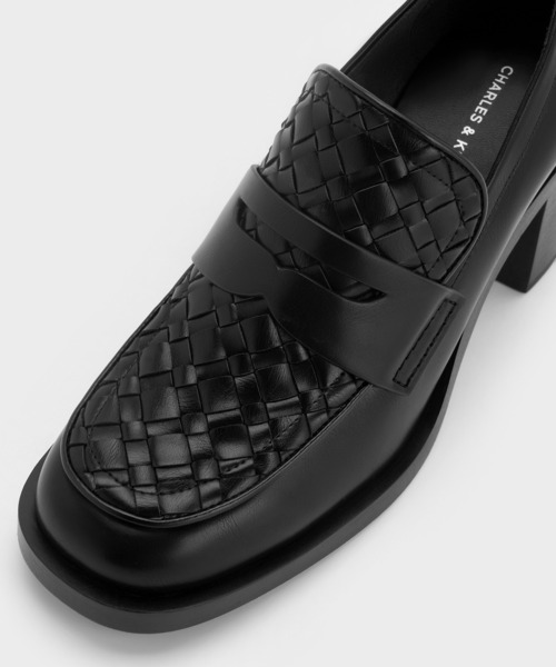 CHARLES ＆ KEITH（チャールズ&キース） ローファー ウーブン