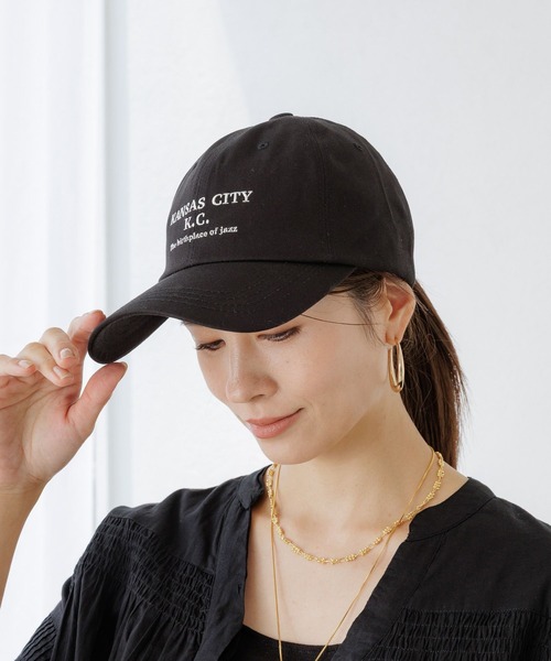 Elura キャップ 帽子 刺繍ロゴCAP / 579748 レディース