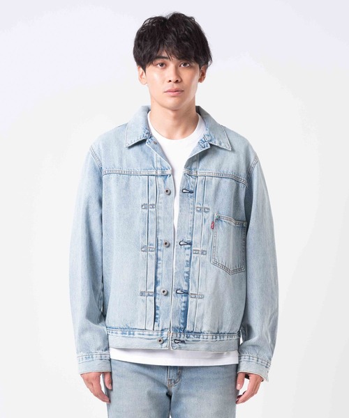 Levi's リーバイスTYPE I トラッカー ジャケット Gジャン デニム Levi's (リーバイス) TYPE I トラッカー ジャケット WORK IN G