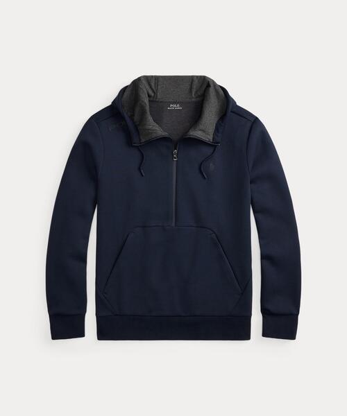 着心地◎【Ralph Lauren】ロゴ ダブルニット フーディ パーカー POLO RALPH LAUREN パーカー ロゴ ダブルニット フーディ メンズ