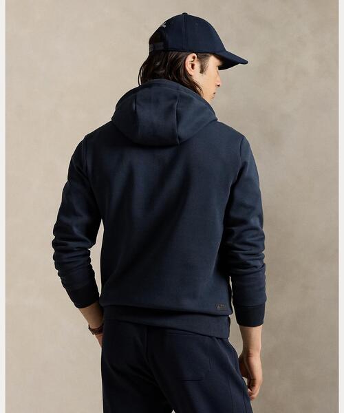 着心地◎【Ralph Lauren】ロゴ ダブルニット フーディ パーカー POLO RALPH LAUREN パーカー ロゴ ダブルニット フーディ メンズ