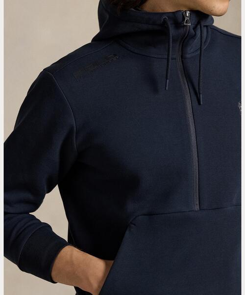 POLO RALPH LAUREN パーカー ロゴ ダブルニット フーディ メンズ