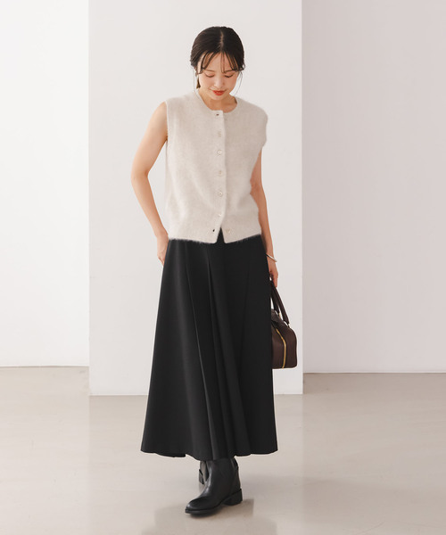 NOBLE（ノーブル） スカート ダブルクロスタックスカート : ZOZOTOWN