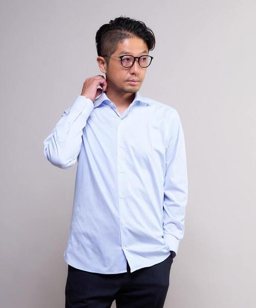 MEN'S MELROSE シャツ HITOYOSHIダブルネーム ｜ プレミアムコットン