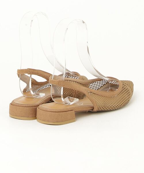 「LE TALON」 フラットサンダル 25cm ブラウン レディース_画像2