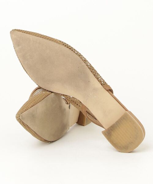 「LE TALON」 フラットサンダル 25cm ブラウン レディース_画像3