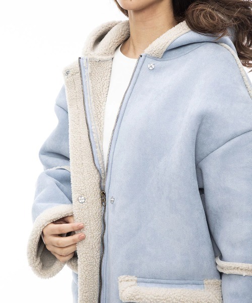 BILLABONG（ビラボン） ムートンコート ボアコート 「BILLABONG
