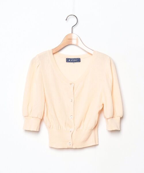 M'S GRACY 「M'S GRACY」 ニットカーディガン 38 ベージュ