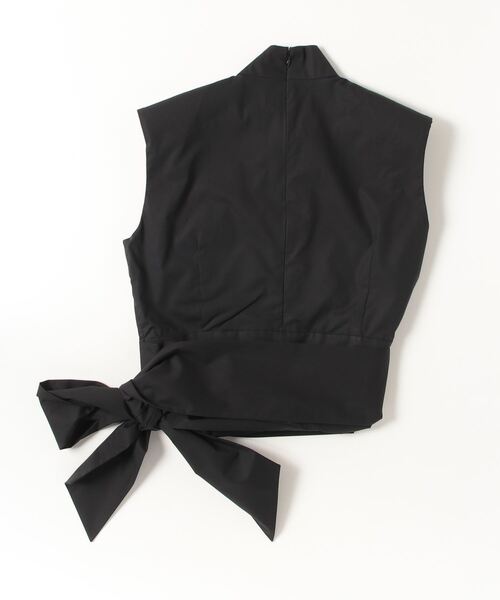 mikomori（ミコモリ） ブラウス シャツ WAIST RIBBON BLOUSE 