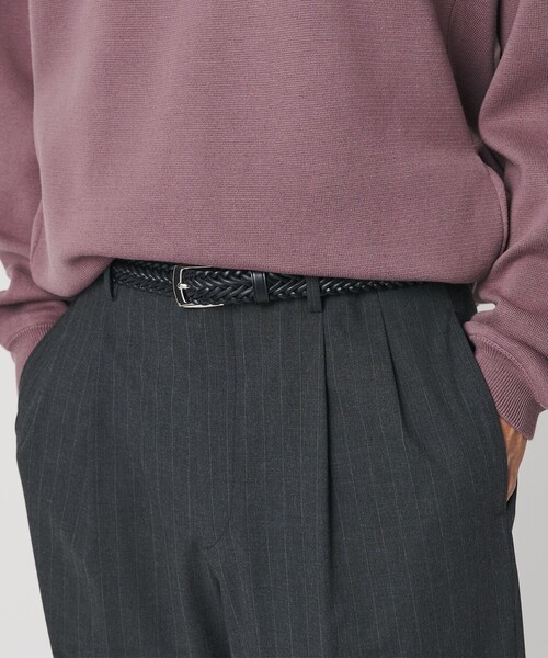 BEAUTY＆YOUTH UNITED ARROWS ベルト レザー メッシュ ベルト 25mm