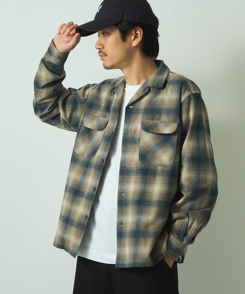 シャツ 「PENDLETON」オープンカラーシャツ 5475-1000 メンズ レディース | PENDLETON | 25