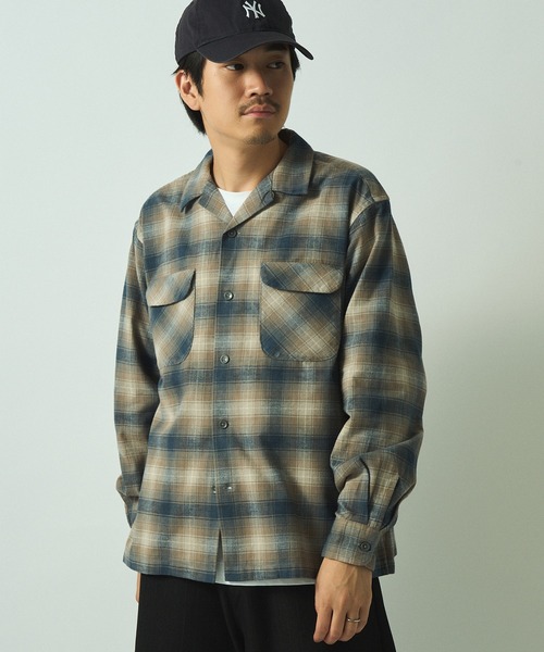 シャツ 「PENDLETON」オープンカラーシャツ 5475-1000 メンズ レディース | PENDLETON | 26