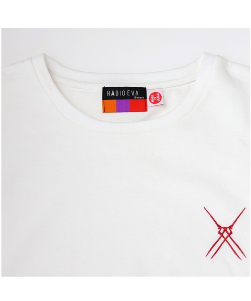 tシャツ RADIO EVA A302 EVANGELION Jacquard T-Shirt メンズの画像