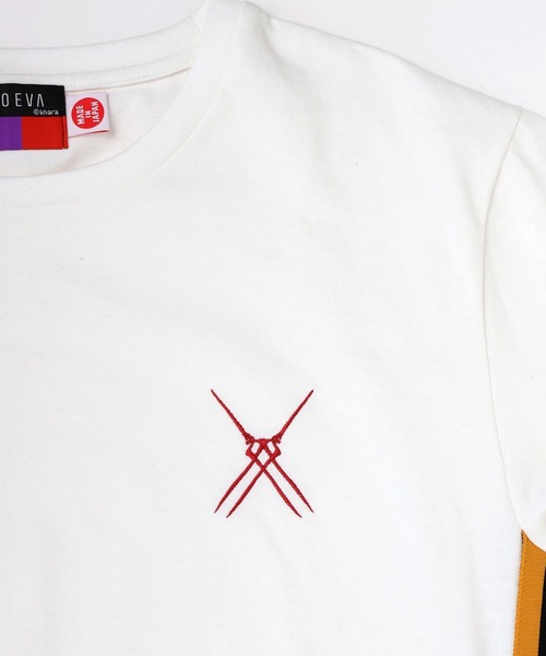tシャツ RADIO EVA A302 EVANGELION Jacquard T-Shirt メンズの画像