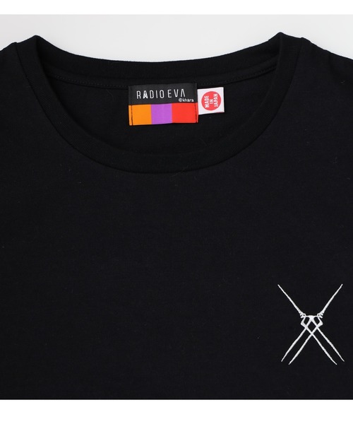 tシャツ RADIO EVA A302 EVANGELION Jacquard T-Shirt メンズの画像