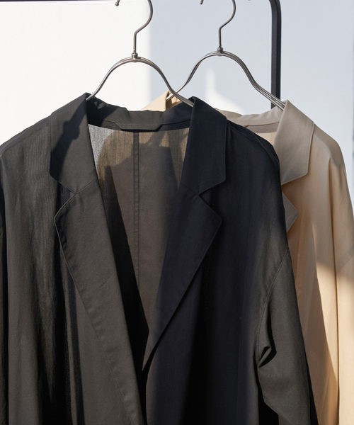 Spick & Span ベージュショートジャケット Spick & Span（スピックアンドスパン）の「スタンドカラーショート