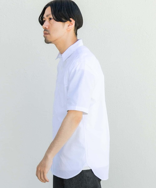 「URBAN RESEARCH ROSSO MEN」 半袖シャツ X-LARGE ネイビー メンズ_画像3