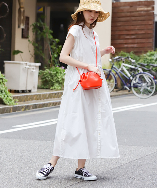 「SENSE OF PLACE by URBAN RESEARCH」 半袖ワンピース ONE ブラック レディース_画像5