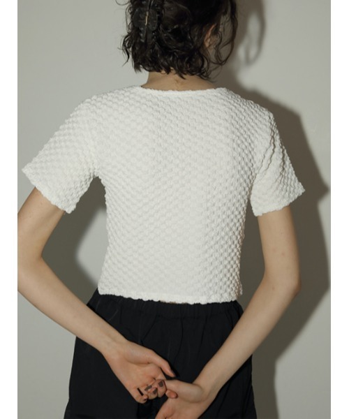 「AMAIL」 半袖カットソー FREE ブラック レディース_画像6