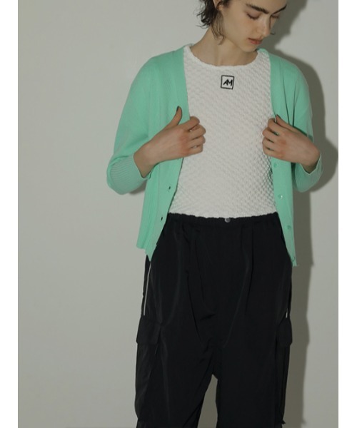 「AMAIL」 半袖カットソー FREE ブラック レディース_画像7