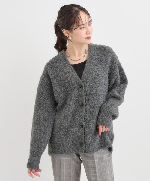 soyy. キョホウ　ニット カーディガン 長袖 SHOO・LA・RUE（シューラルー） カーディガン 「S-LL」思わず触れたく