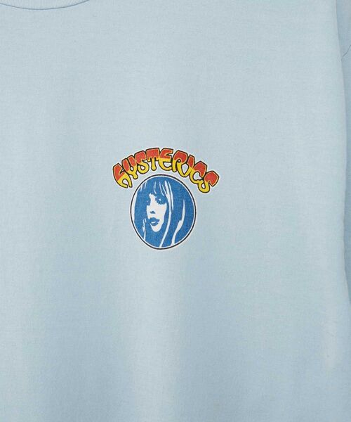 HYSTERIC GLAMOUR（ヒステリックグラマー） 半袖Tシャツ SMALL ブルー