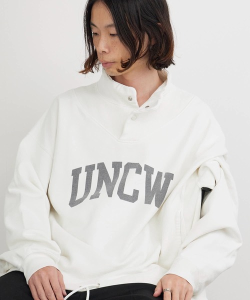 REMI RELIEF トレーナー スウェット RELIEF/レミレリーフ UNCW SP加工