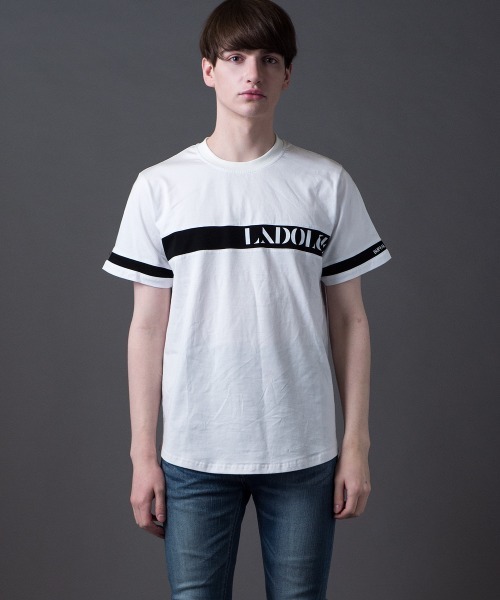 「BUFFALO BOBS」 半袖Tシャツ 3-4 ホワイト メンズ_画像5