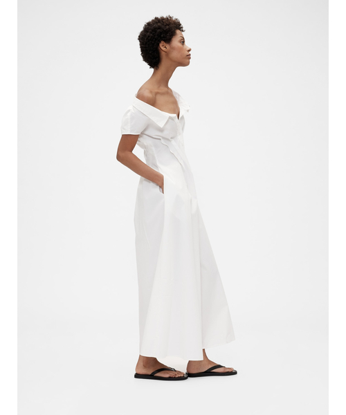 「GapStudio」 シャツワンピース 2 ネイビー レディース_画像5