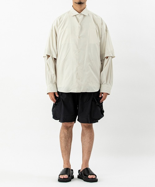 「meanswhile」 カーゴパンツ 2(M) ブラック メンズ_画像9