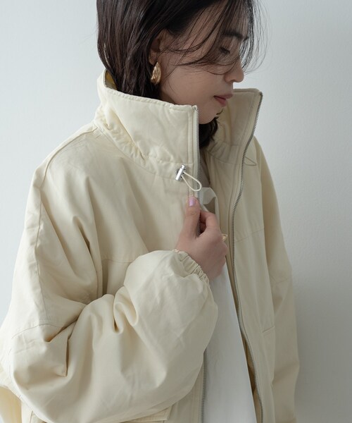 INDIVI GALLEST コート アウター 「再入荷」ビッグポケット中綿