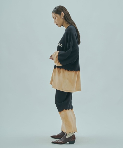 ROSE BUD（ローズバッド） スカート (mag.by c)BLEACH SWEAT SKIRT