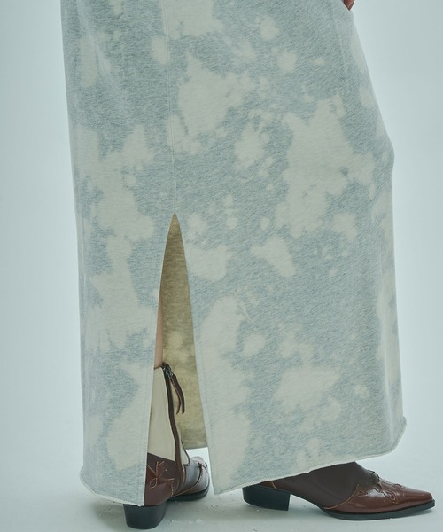 ROSE BUD（ローズバッド） スカート (mag.by c)BLEACH SWEAT SKIRT