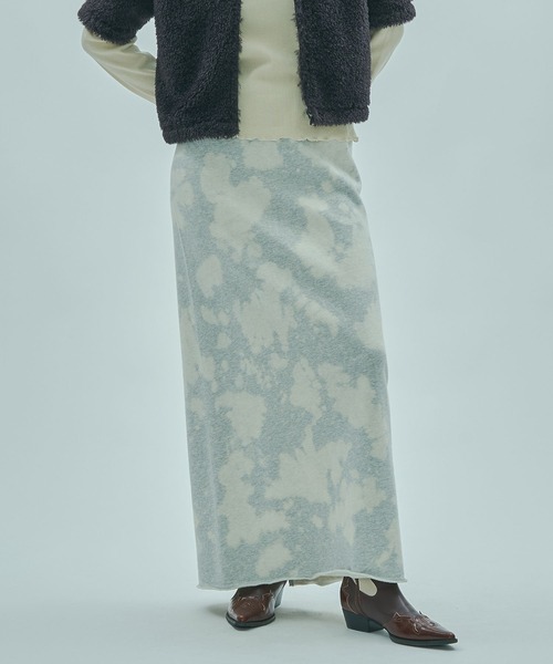 ROSE BUD（ローズバッド） スカート (mag.by c)BLEACH SWEAT SKIRT