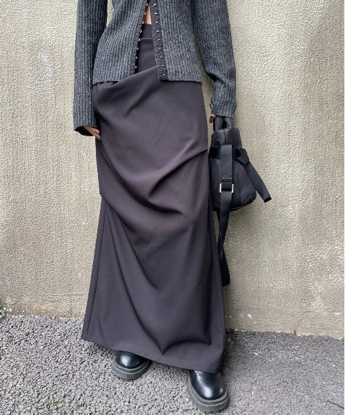 AIC. ロングスカート FREE ブラック レディース : ZOZOTOWN Yahoo!店