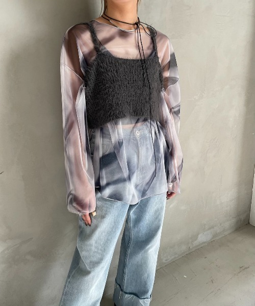 「AIC.」 コンビワンピース FREE チャコールグレー レディース_画像3