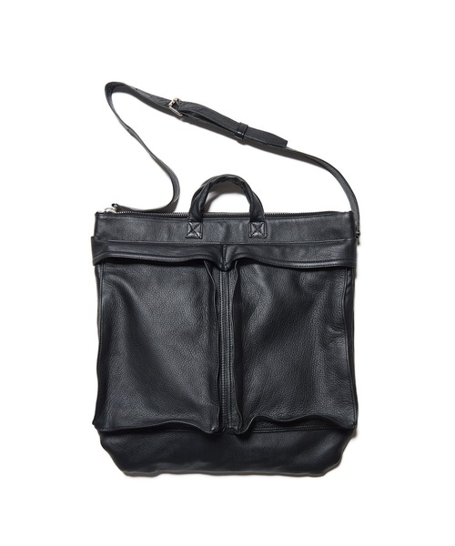 SOPHNET.（ソフネット） ショルダーバッグ LEATHER HELMET BAG メンズ