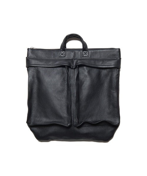 ショルダーバッグ LEATHER HELMET BAG メンズ レディースの画像