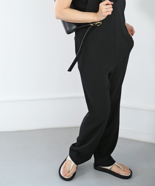 Deuxieme Classe」 オーバーオール 38 ブラック レディース Minimal
