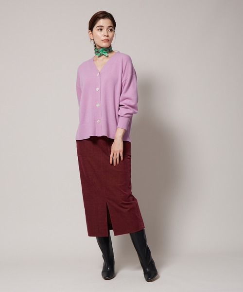 「ROPE'」 ニットカーディガン 38 ホワイト レディース_画像8