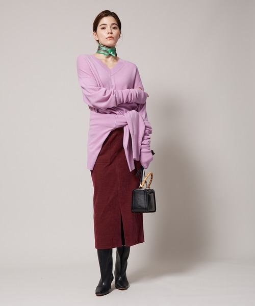 「ROPE'」 ニットカーディガン 38 ホワイト レディース_画像9