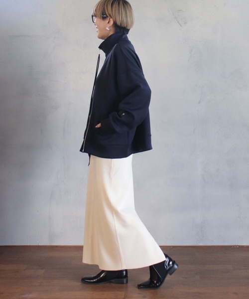 「BITTOKO」 ブルゾン FREE ネイビー レディース_画像9