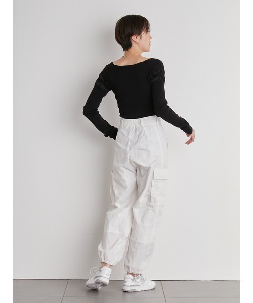 「emmi」 カーゴパンツ 0 ピンク レディース_画像8